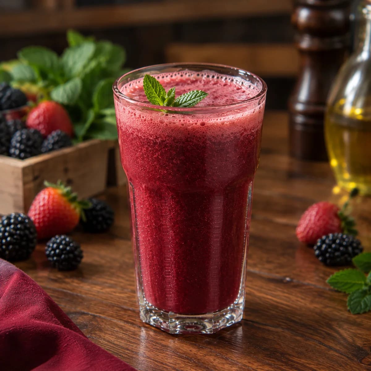 Jugo de Frutos Rojos