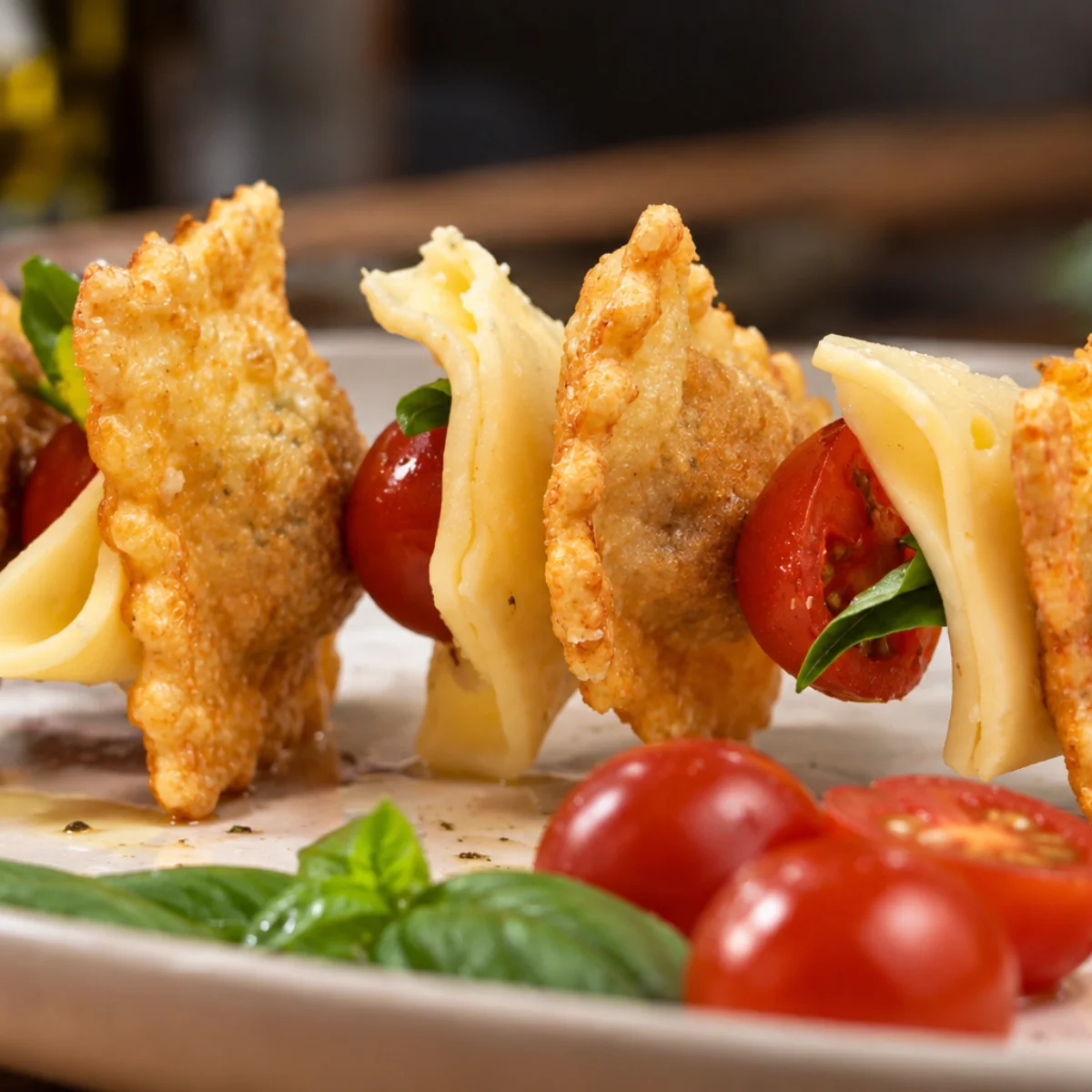 Pincho de Ravioli Frito