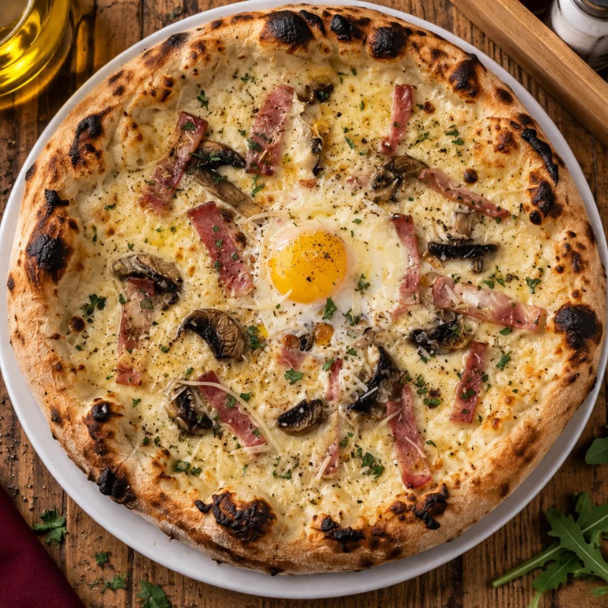 Pizza Carbonara