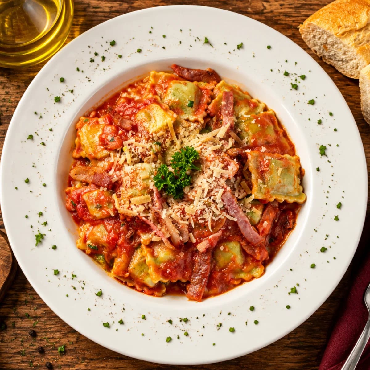 Ravioli Mediterráneo